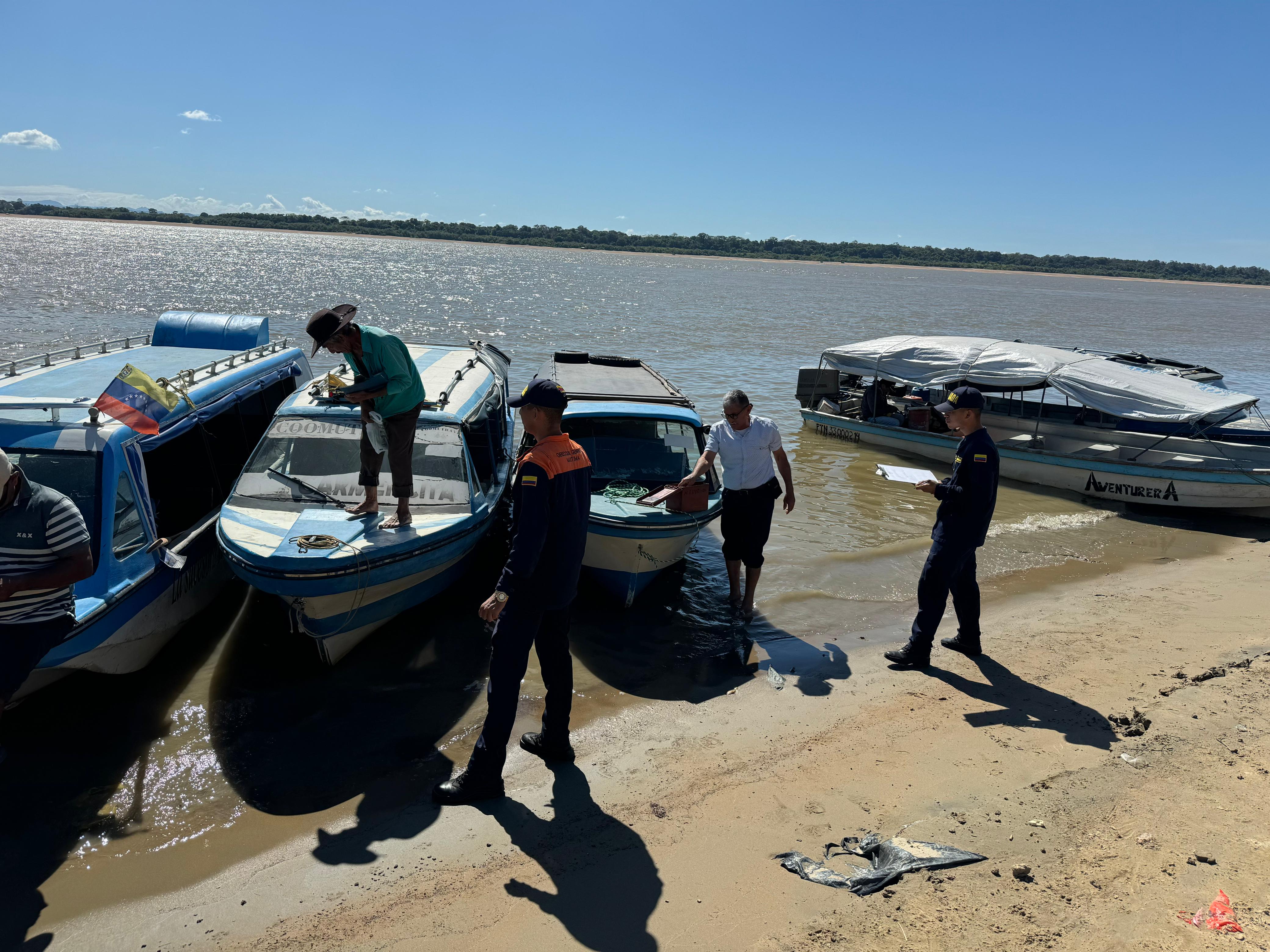 Dimar fortalece jornadas de inspección en embarcaciones y muelles en Puerto Carreño