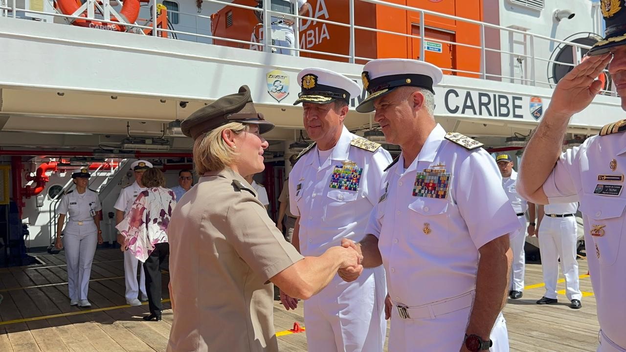 Autoridad Marítima Colombiana presente en los eventos conmemorativos del Bicentenario Naval 2023 en Cartagena