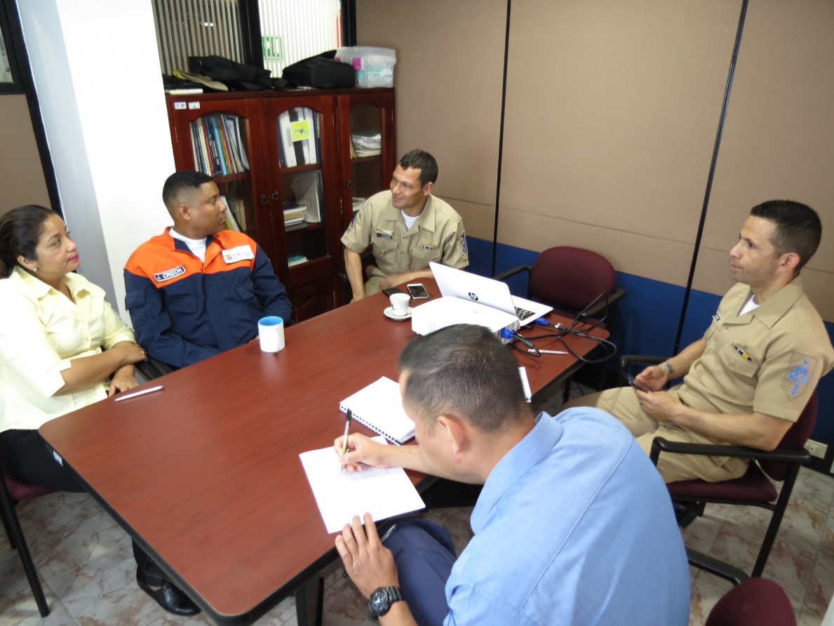 Monitoreo a los equipos empleados en el levantamiento. 