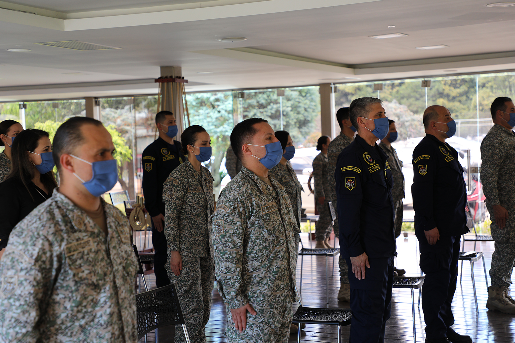 En la sede central de Dimar se llevó a cabo la ceremonia de ascenso de Oficiales de la Armada Nacional