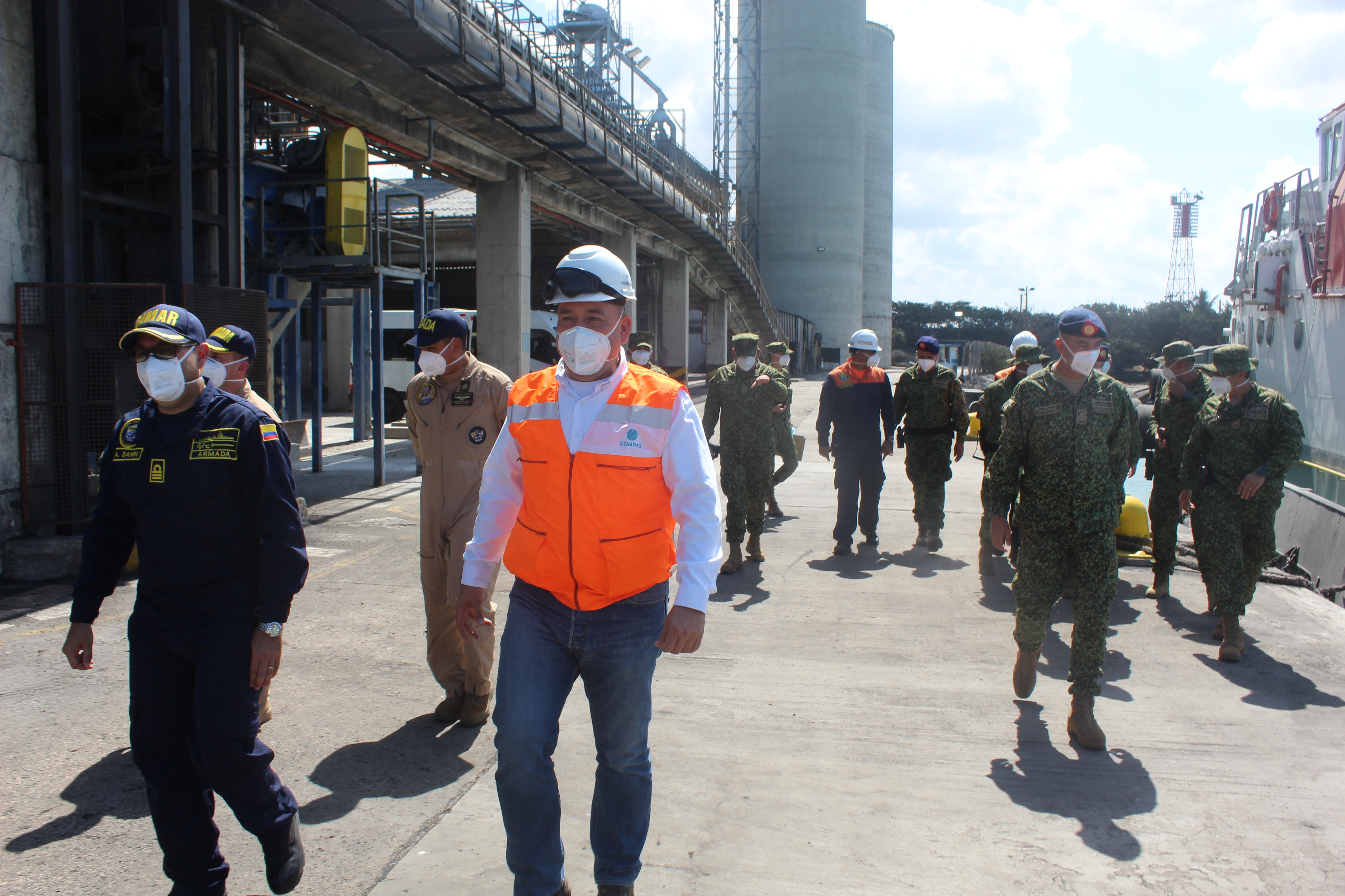 Autoridades y puertos ponen a prueba sus capacidades de reacción ante escenarios de crisis en Tolú