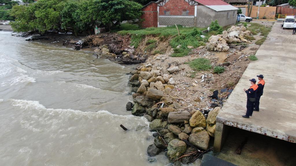 Dimar inspecciona playas afectadas por la erosión costera en el Municipio de Puerto Colombia