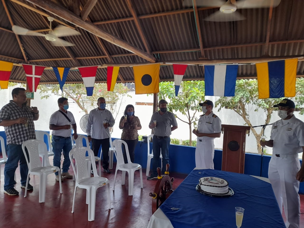 Capitanía de Puerto de Leticia conmemora sus 65 años al servicio del gremio fluvial