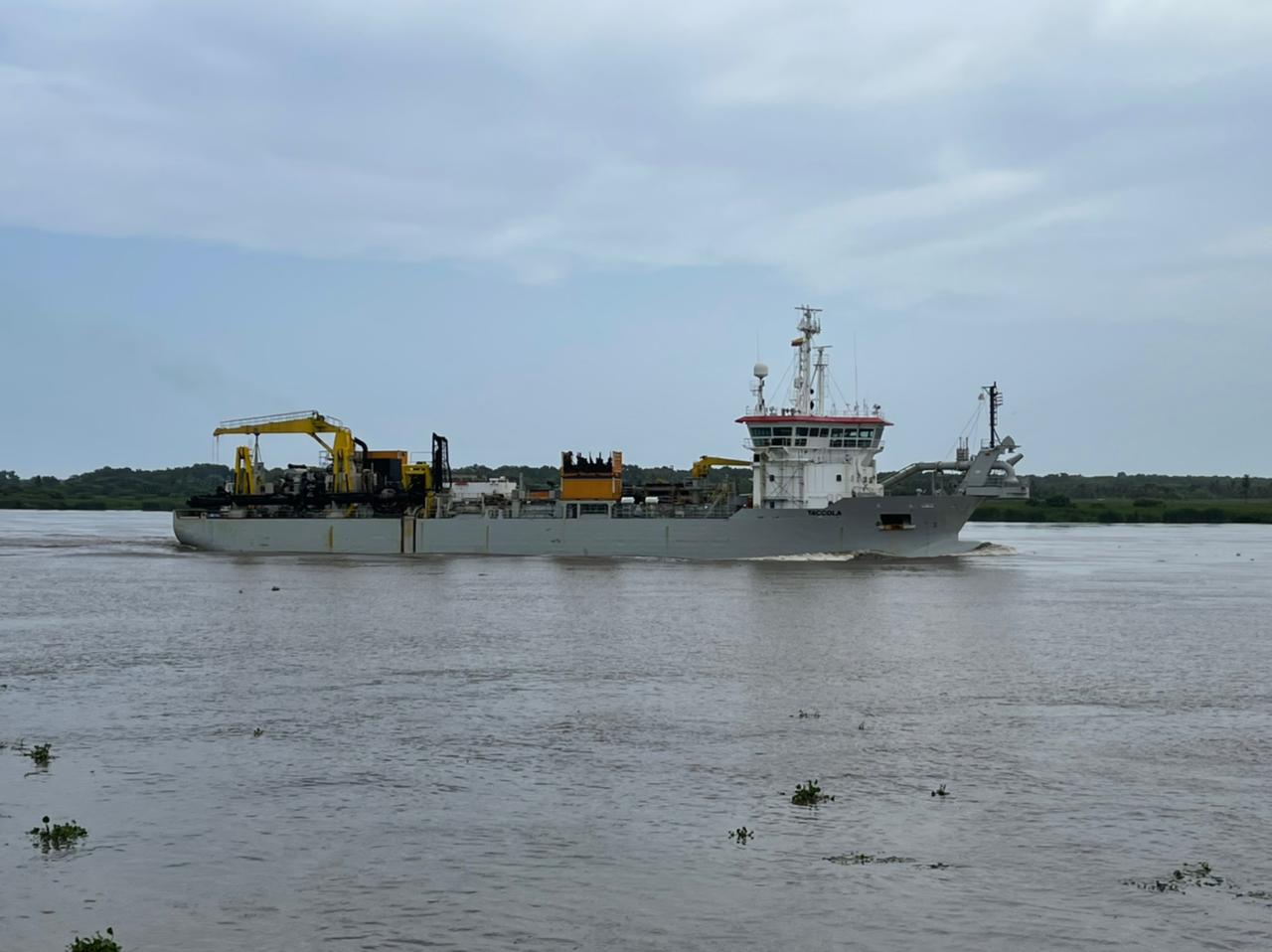 La Dimar anuncia mejoras en las condiciones para la navegación en el canal de acceso al Puerto de Barranquilla