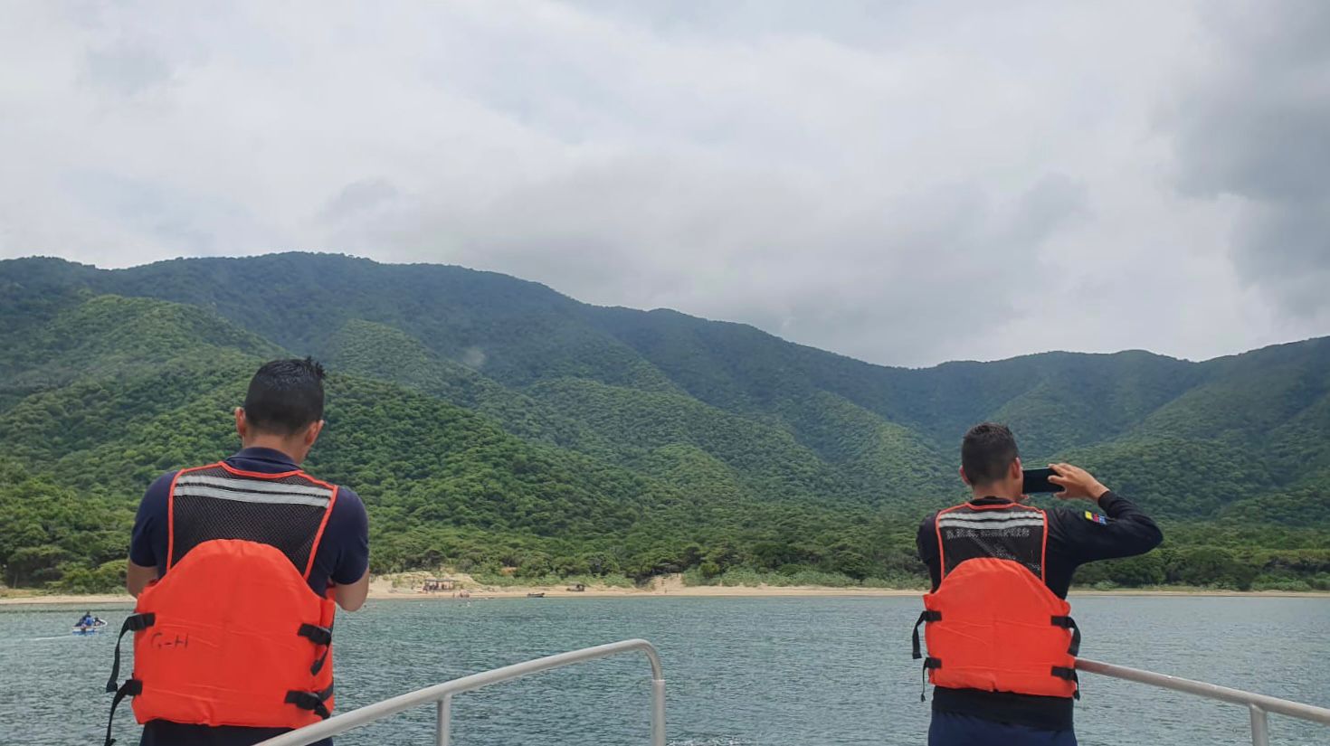 En Santa Marta, Dimar adelanta la inspección de playas en el Parque Tayrona 