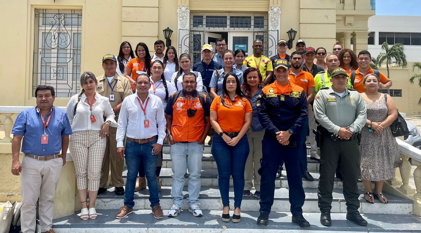 En Santa Marta, Dimar lidera plan de preparación para la temporada de Semana Santa