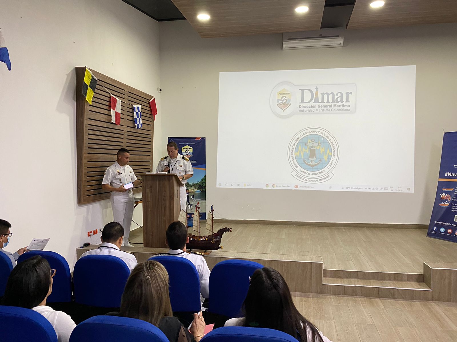 En Tumaco, Dimar inicia el Seminario Taller “Gestión para el Ordenamiento Territorial de Litorales y Áreas Marinas”