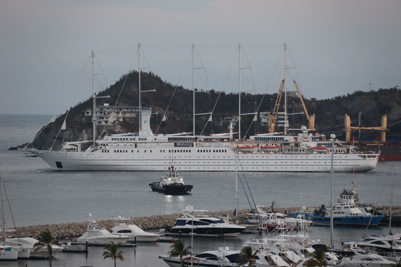 La temporada de cruceros se desarrolla de forma segura en Santa Marta: Dimar 