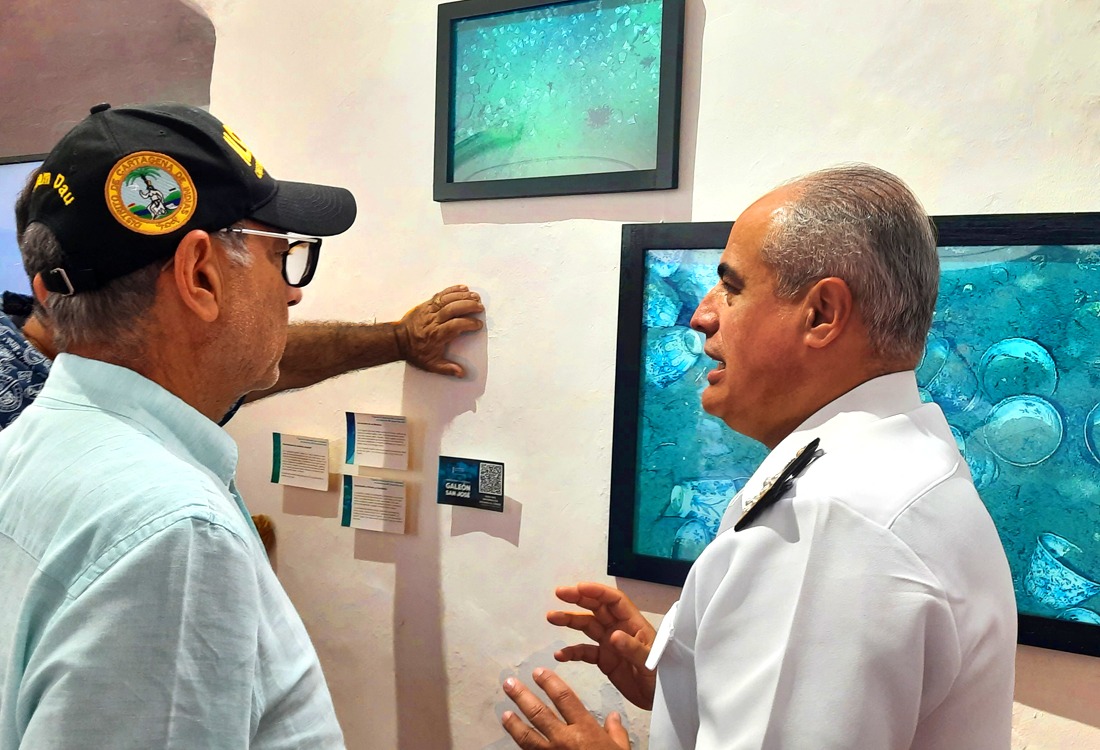 En una exposición fotográfica interactiva, los colombianos conocerán detalles del Galeón San José: Dimar 