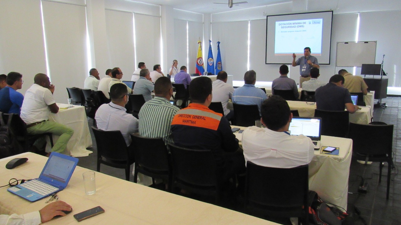 Dimar adelanta Seminario Taller Inspección de Naves en Buenaventura