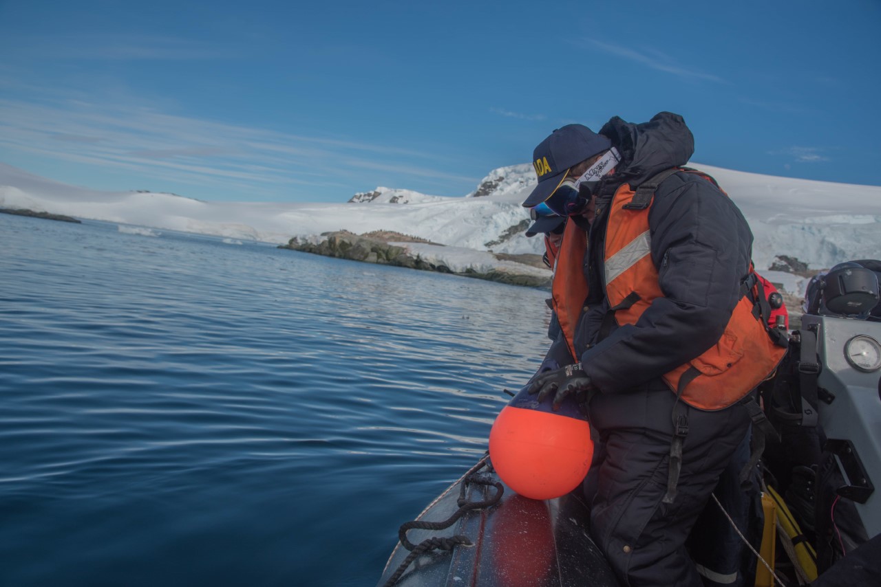 Dimar contribuye científicamente al conocimiento de la dinámica océano-atmosférica del continente Antártico