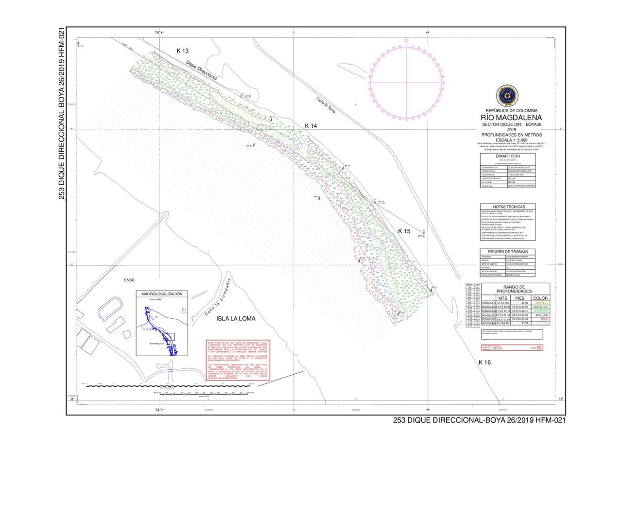 Dimar emite nuevas condiciones de navegación en el canal de acceso al puerto de Barranquilla