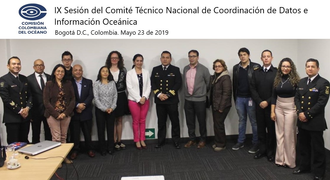 Dimar fue ratificada como coordinadora del Comité Técnico Nacional de Datos e Información Oceánica