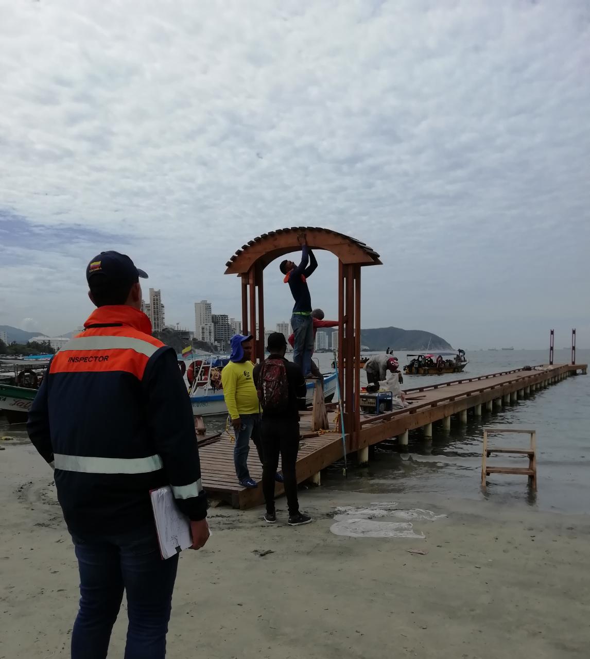 Dimar incrementa controles en playas de Santa Marta para recibir temporada turística de semana de receso