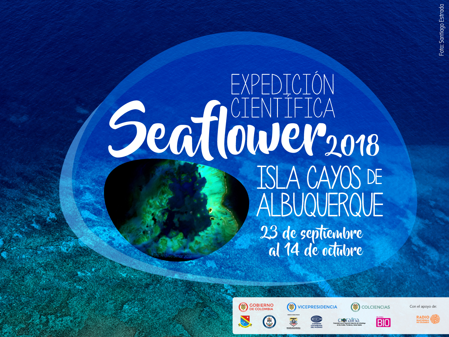 Dimar participa en Expedición Científica Seaflower: Isla Cayos de Albuquerque