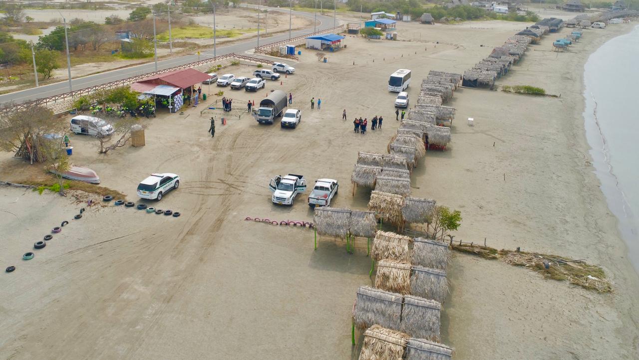 Dimar y Gobernación del Atlántico lideran ordenamiento de playas en el departamento