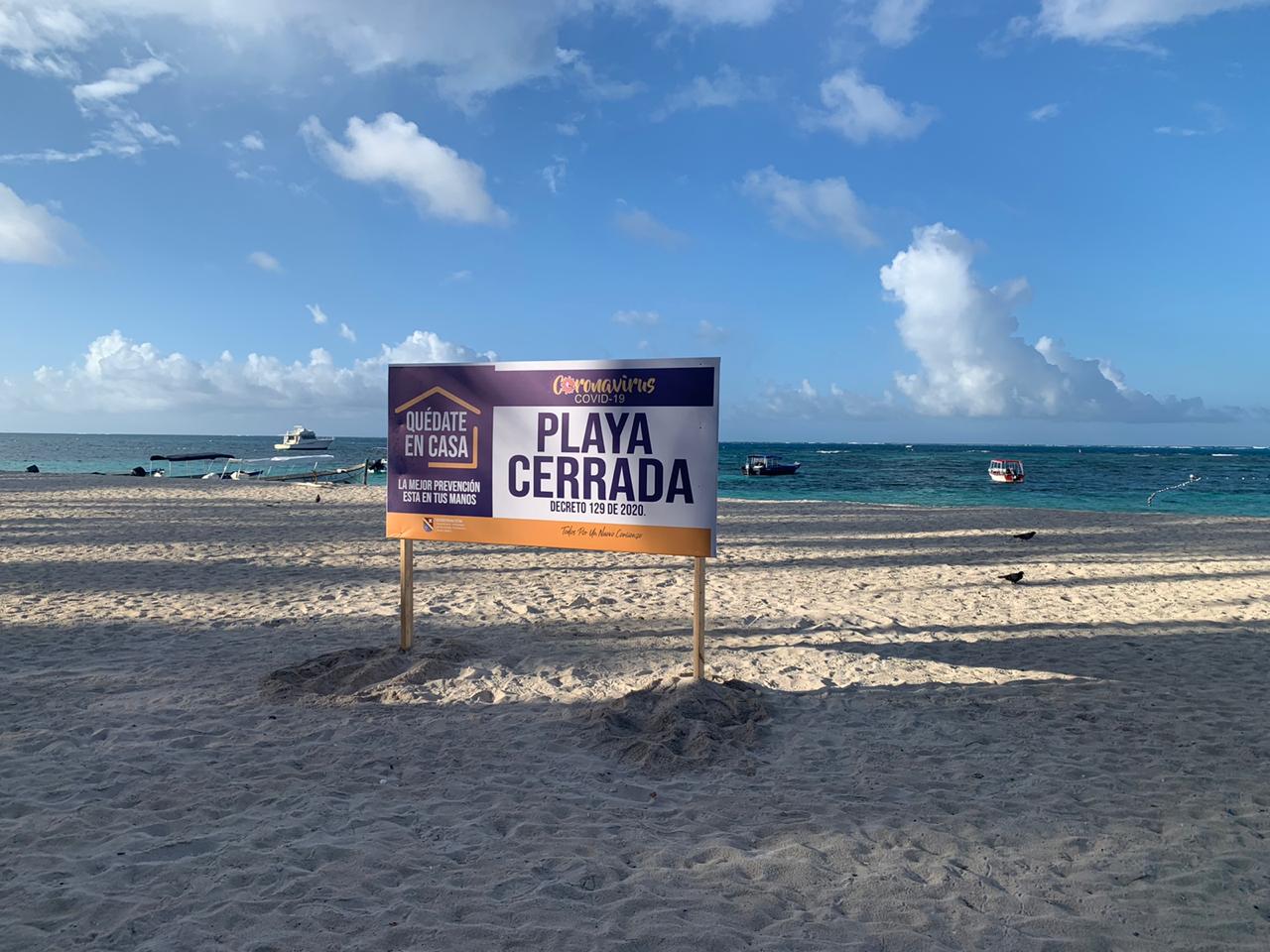 En las playas de San Andrés la ciudadanía acata el cumplimiento de las medidas de contención para el Covid-19: Dimar