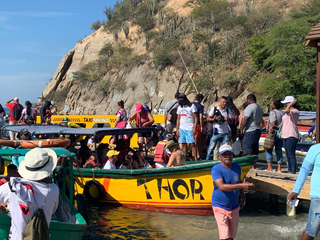 Cero siniestros en el mar y ocho embarcaciones multadas, durante la primera temporada turística de Santa Marta en el 2024