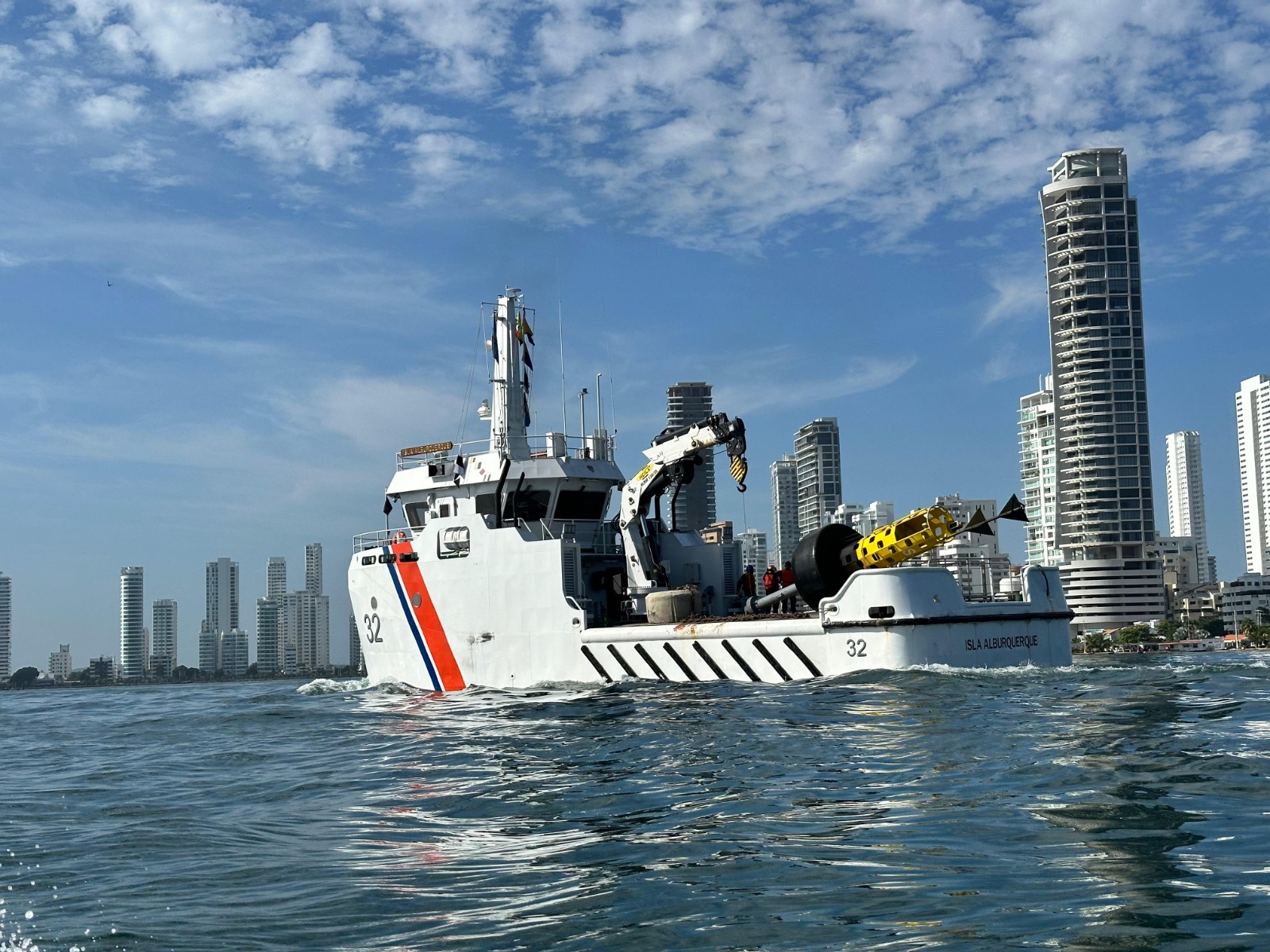 La Dimar fortalece la seguridad integral marítima en el Golfo de Urabá