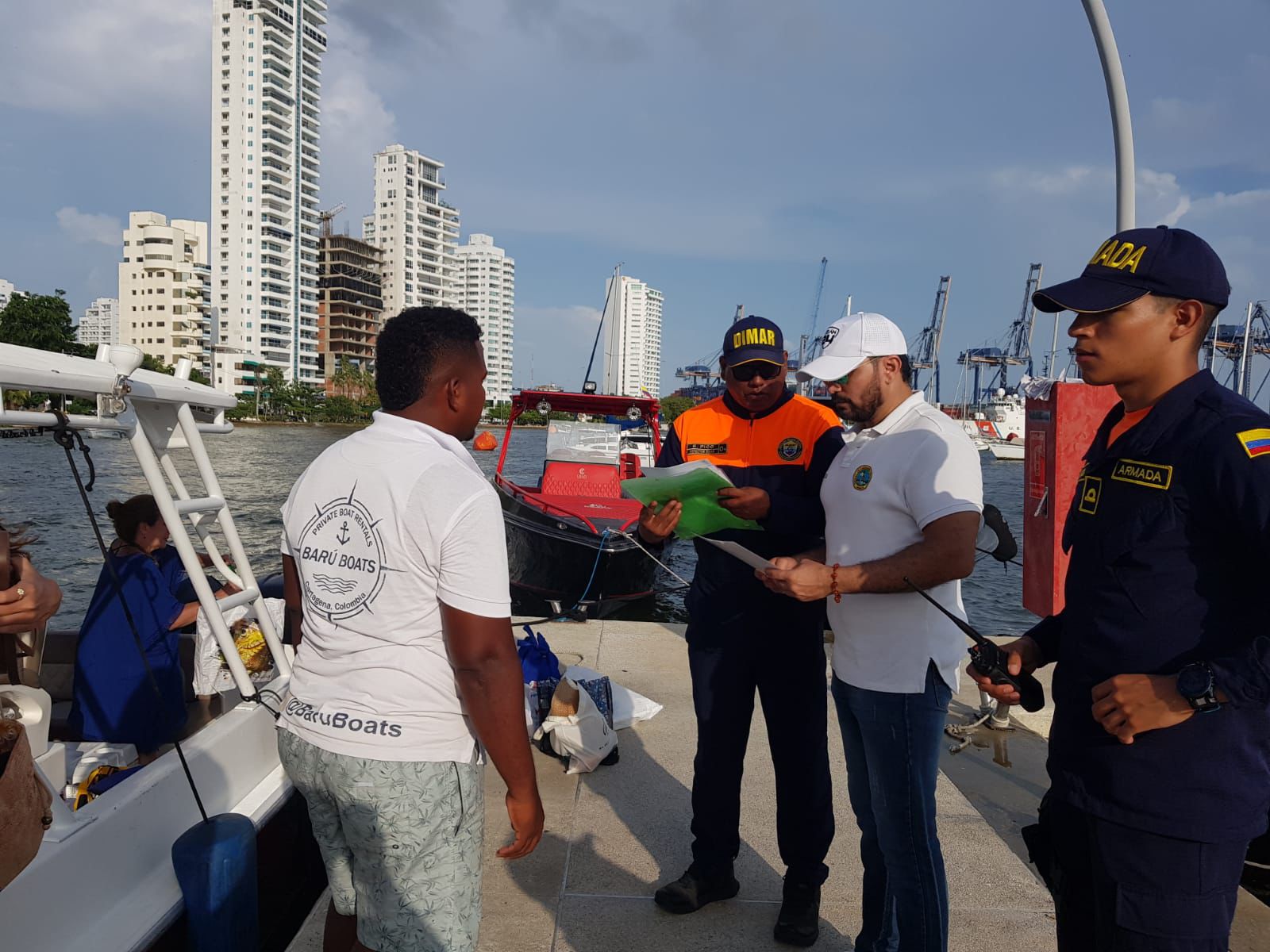 Más de 100 mil personas se han movilizado vía marítima en Cartagena