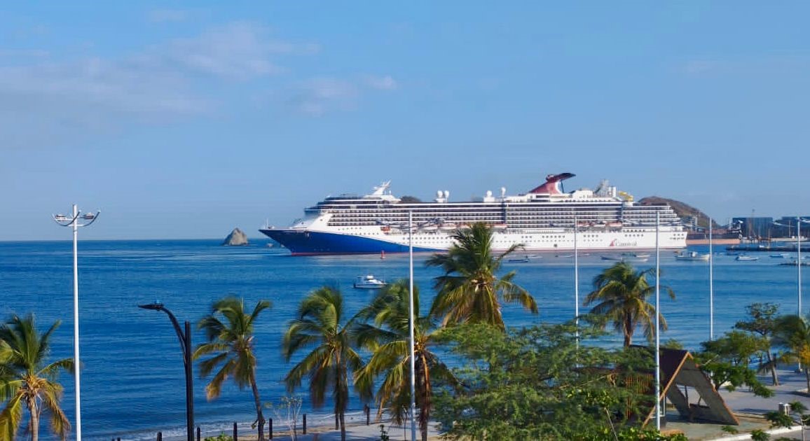 Santa Marta dio la bienvenida a los turistas del crucero “Carnival Spirit”