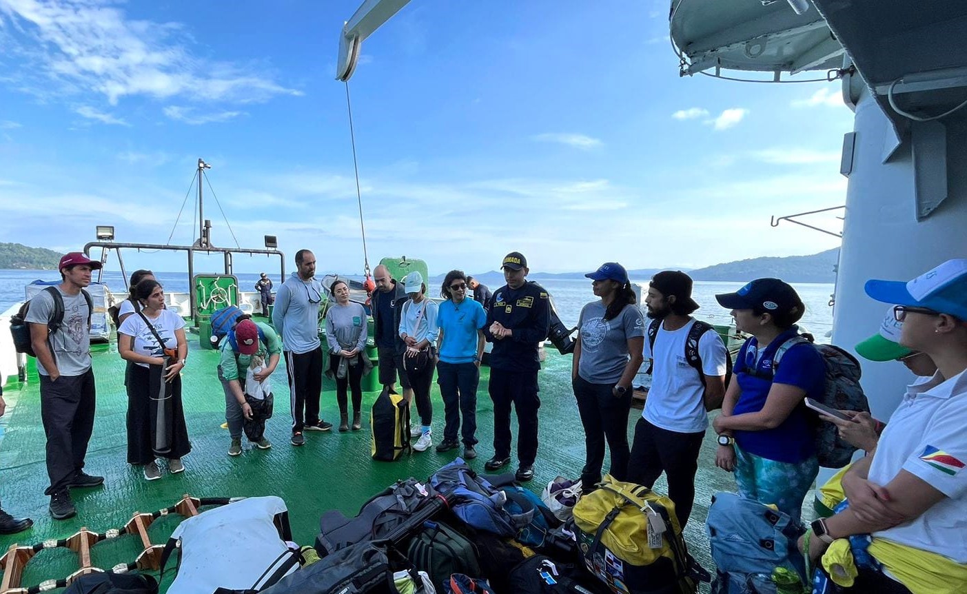 A bordo del buque ARC 'Providencia' inicia la segunda fase de la Expedición Científica Pacífico 2023 Golfo de Tribugá- Cabo Corrientes