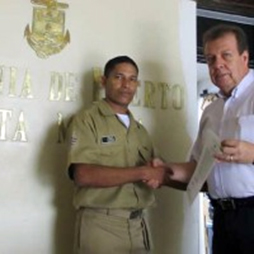 En las instalaciones de la Capitanía de Puerto de Santa Marta se otorgó a la CBN la aprobación como Centro de Capacitación Formación de Gente de Mar por parte de Dimar.