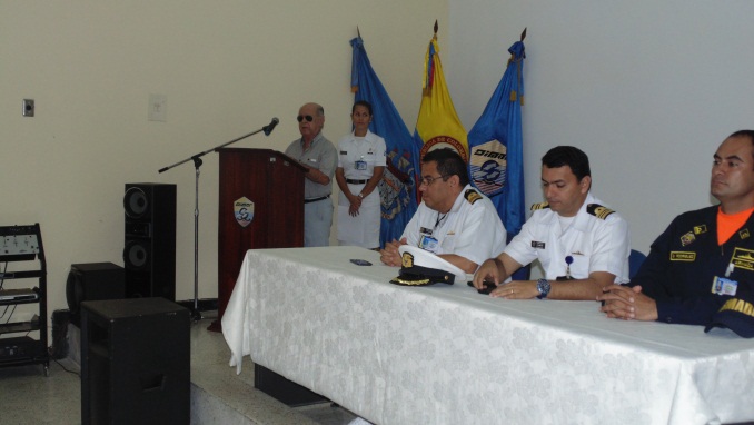 Ceremonia de aniversario, 110 años de la Capitanía de Puerto de Tumaco. 