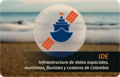 Infraestructura de datos espaciales marítimos, fluviales y costeros de Colombia