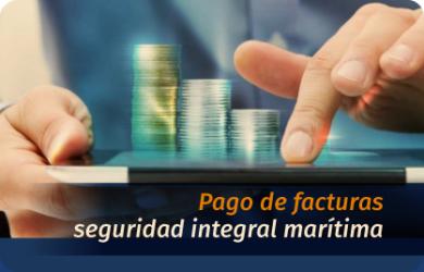 Pago de facturas seguridad marítima integral