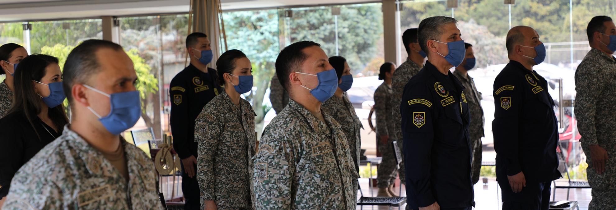 En la sede central de Dimar se llevó a cabo la ceremonia de ascenso de Oficiales de la Armada Nacional