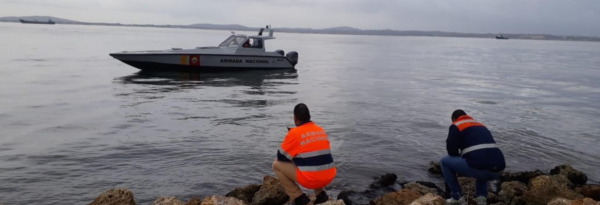 Con relación al vertimiento registrado hoy, en el sector de Castillogrande, la Dirección General Marítima se permite informar