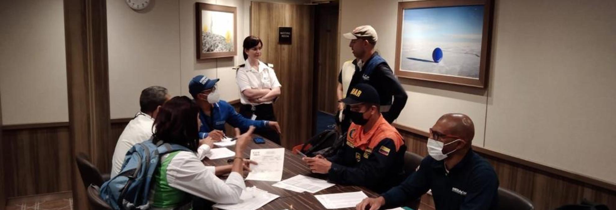 Dimar recibe el primer crucero de la temporada en Santa Marta