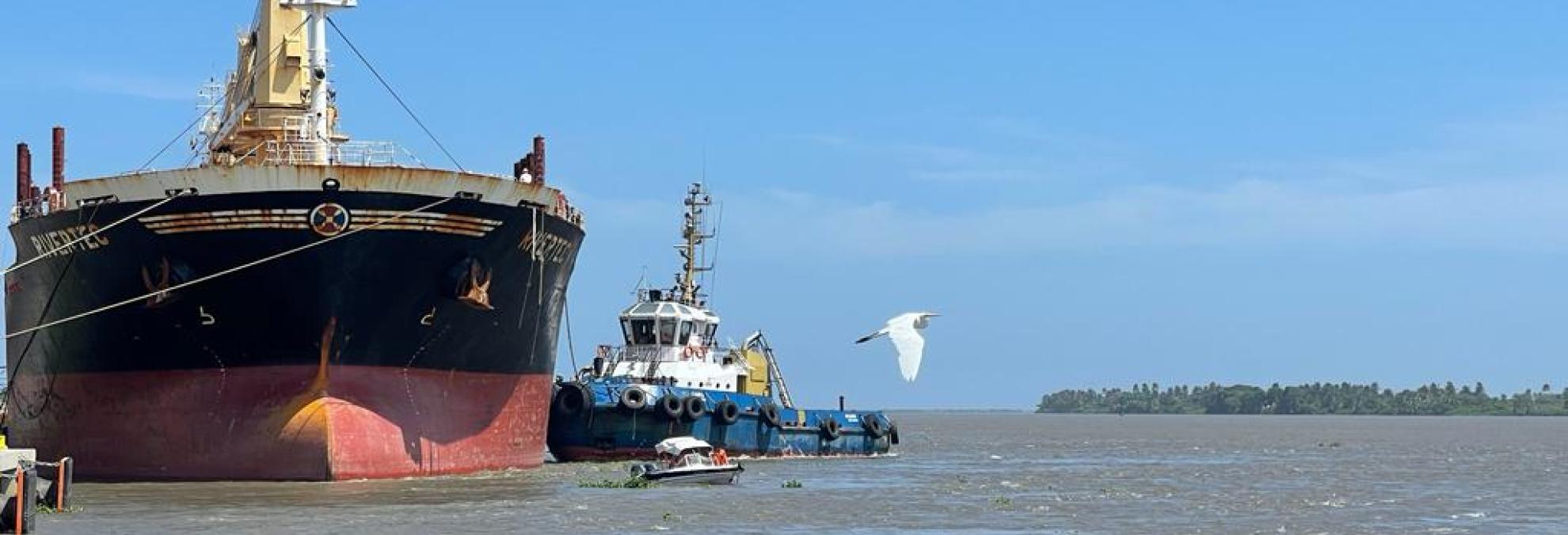 Nuevas condiciones para la navegación en el canal de acceso al Puerto de Barranquilla: 8.5 metros