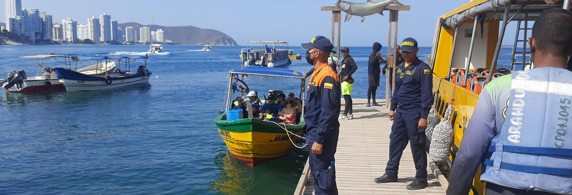 Cero siniestros marítimos en Santa Marta durante temporada de Semana Santa: Dimar