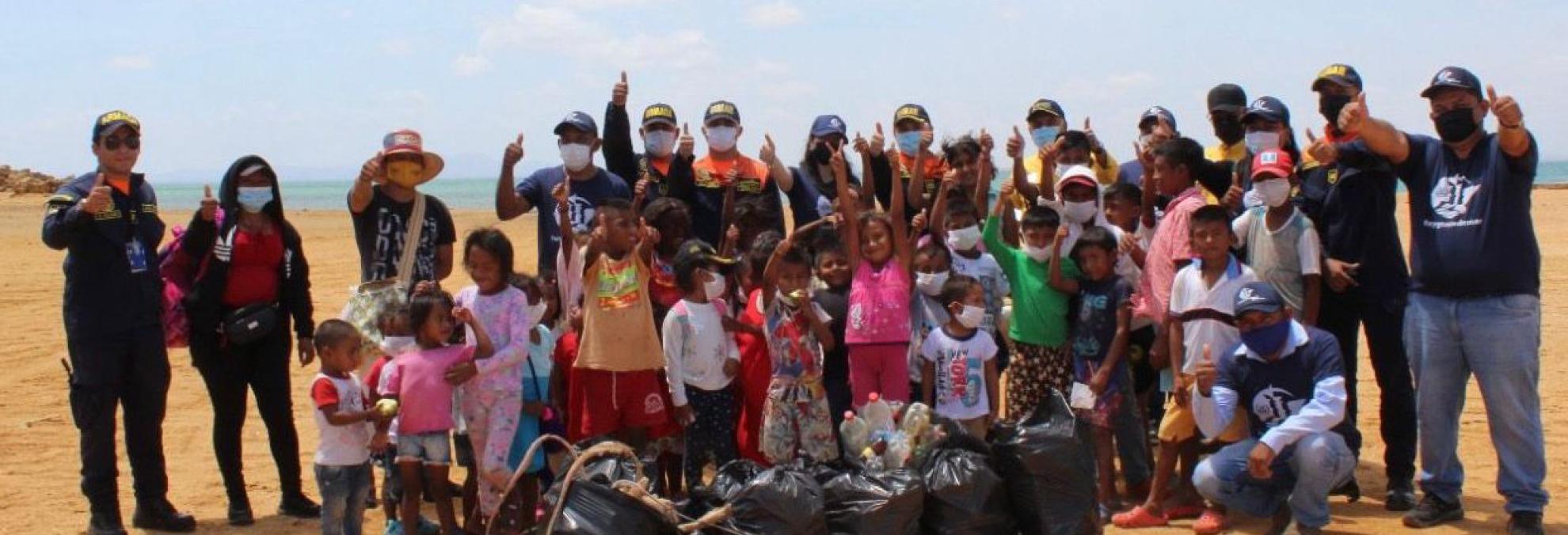 En la Alta Guajira, Dimar conmemora el Día de la Gente de Mar con trabajadores portuarios y pescadores artesanales de la región