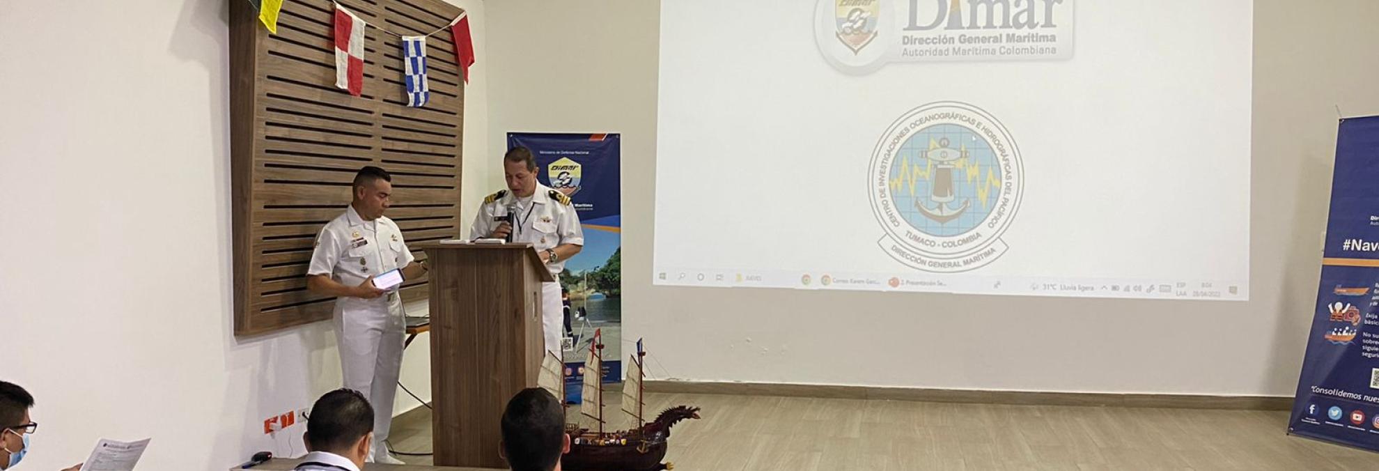 En Tumaco, Dimar inicia el Seminario Taller “Gestión para el Ordenamiento Territorial de Litorales y Áreas Marinas”