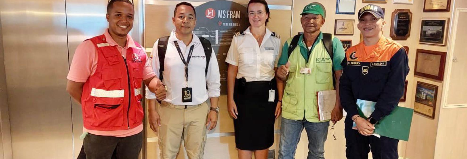 A Bahía Solano arribó el crucero internacional “Fram” con 188 turistas a bordo