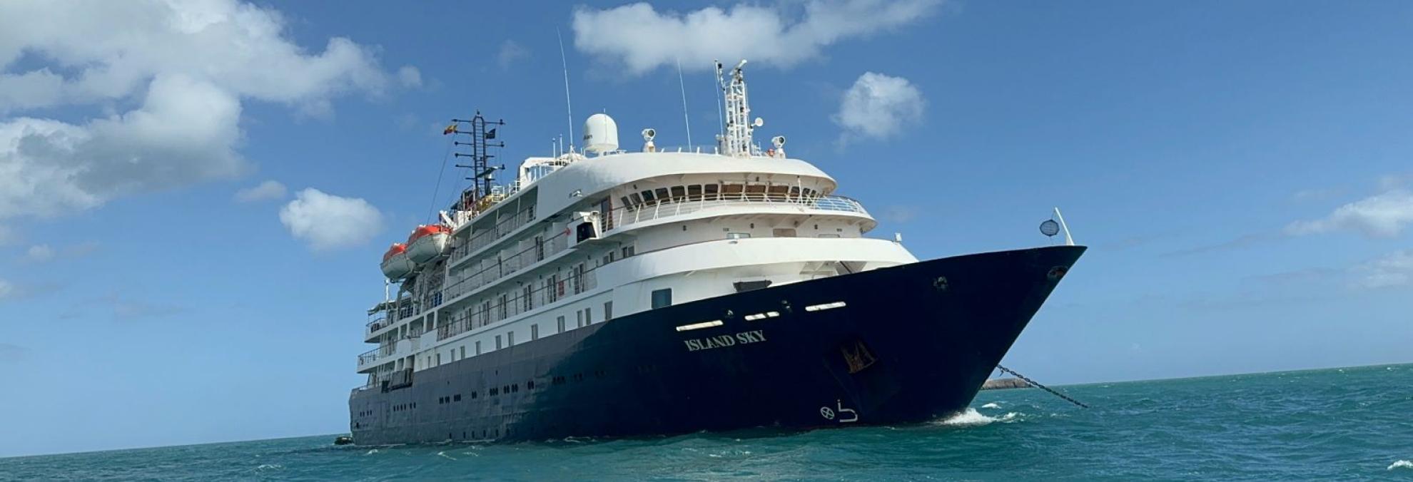 Continúa el arribo de cruceros internacionales en la Alta Guajira