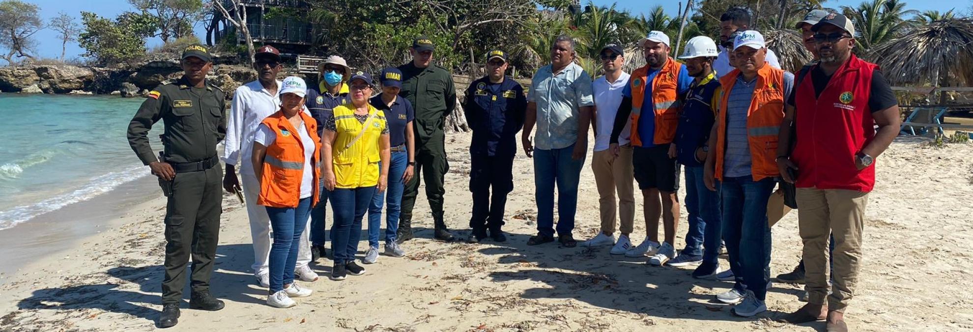 Mediante encuentros con la gente de mar, Dimar promueve la formalización de las actividades marítimas en Isla Fuerte