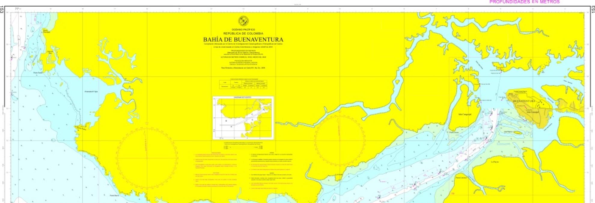 Carta Náutica 153 – Bahía de Buenaventura.